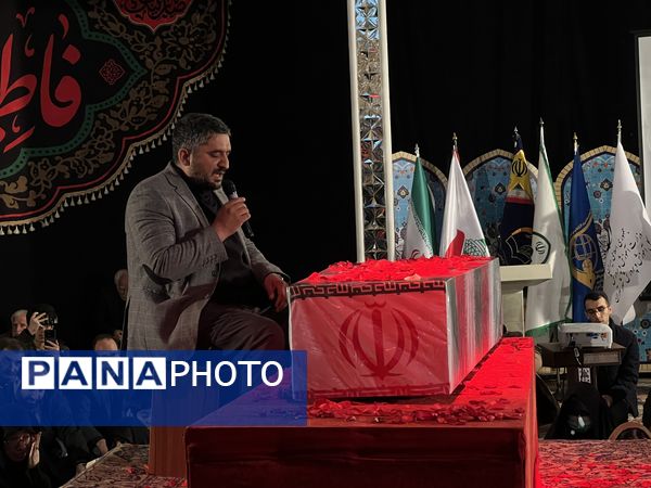 وداع با پیکر شهید گمنام 