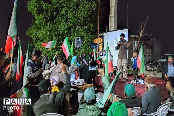 هشتادو دومین شب از اجتماعات خیابانی در شهربار نیشابور