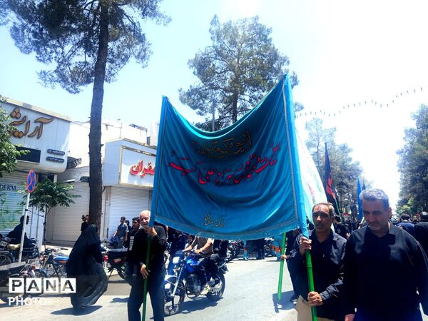 مراسم عزاداری تاسوعای  حسینی در حسینیه ابوالفضلی کاشمر 