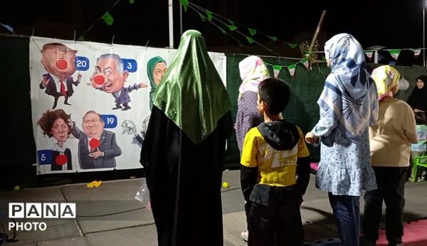 برپایی موکب کودک و نوجوان در دامنه کوه خضر نبی قم