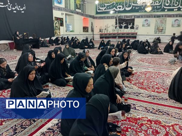 مراسم شام غریبان حضرت رقیه(س) در روستای عارف آباد