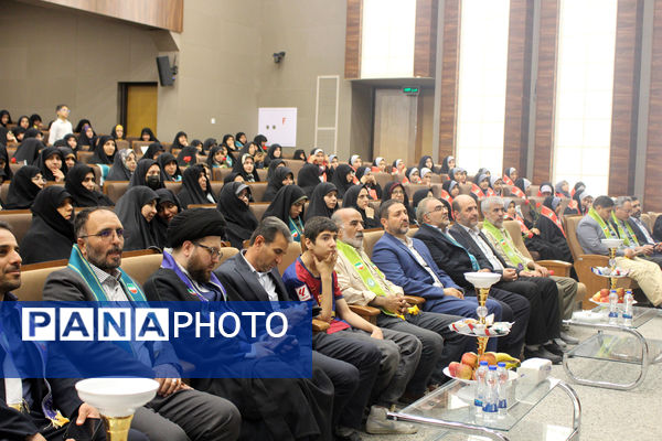 آیین بزرگداشت سالروز تاسیس سازمان دانش‌آموزی در قم-1