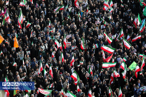راهپیمایی محکومیت اقدامات تروریستی آمریکا و رژیم صهیونیستی علیه ملت ایران - 3