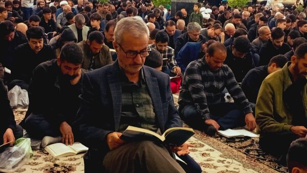 مراسم شب قدر در آرامگاه شهید مدرس کاشمر
