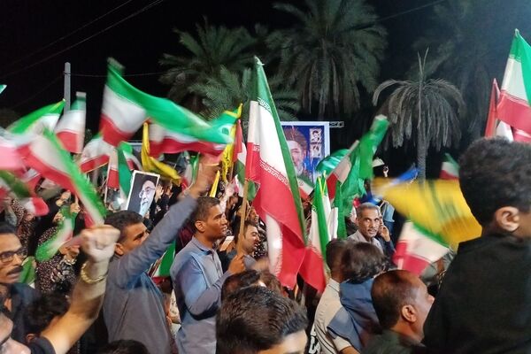 مردم فین هرمزگان با آرمان‌های انقلاب اسلامی