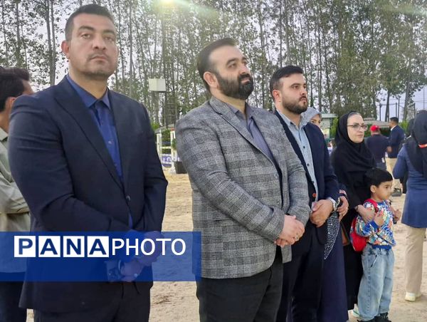 مسابقه کشوری پرش با اسب در مزرعه سامان شهرستان محمودآباد