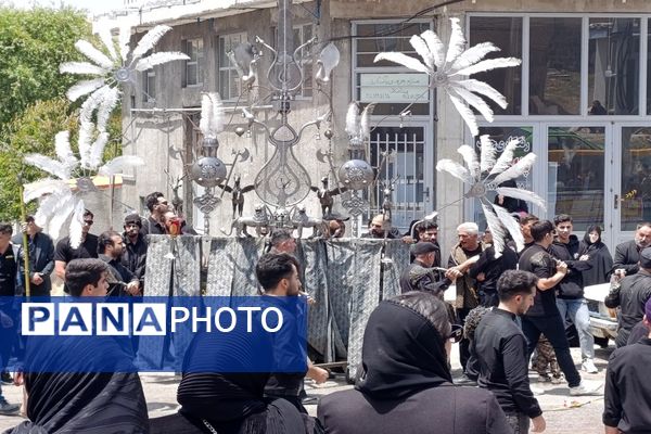 آیین عزاداری عاشورای حسینی در خوجین شهرستان خلخال