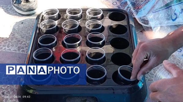 ایستگاه صلواتی هیات عاشقان ثارالله دیشموک به‌مناسبت ایام فاطمیه