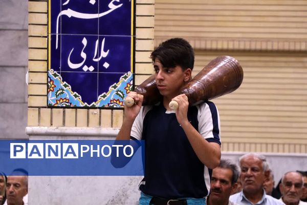 آیین افتتاح زورخانه مهدیه شهدا در شیراز