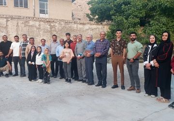 نشست ادبی شاعران و نویسندگان انجمن شعر و ادب ایلیار در روستای کُری