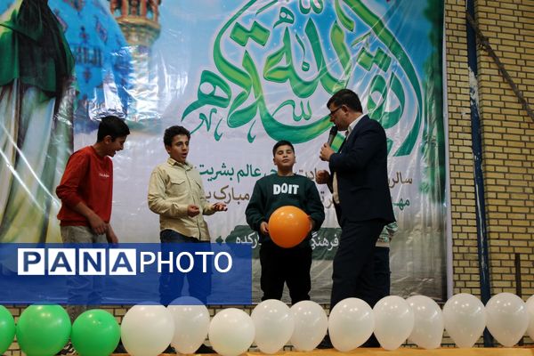  جشن نیمه شعبان در روستای مارکده 