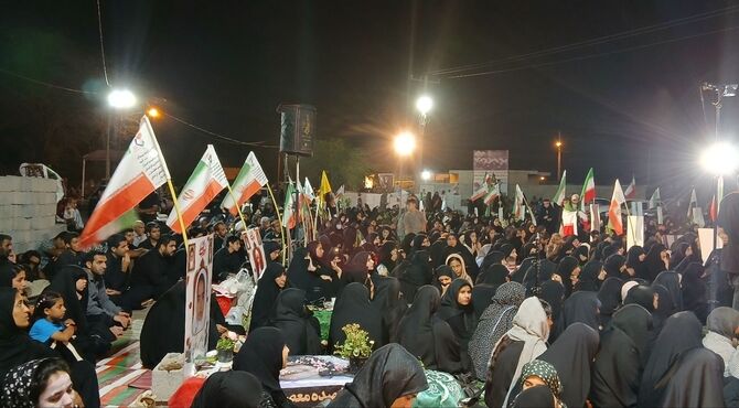 برگزاری تجمع مردمی در میناب؛ تاکید بر همبستگی و ایستادگی