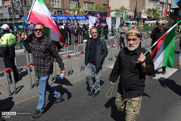 چهلمین روز شهادت رهبر شهید انقلاب اسلامی - تهران