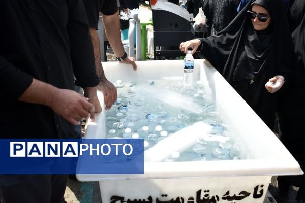 مراسم آیینی جاماندگان اربعین حسینی در پایتخت