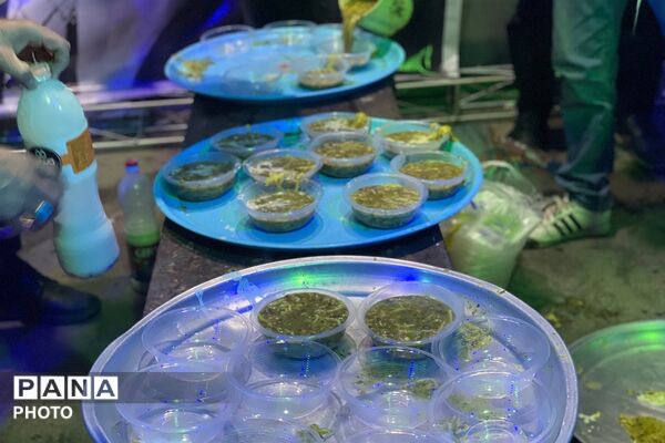 مشق عشق به یاد رهبر در قلب روستای قلعه‌سین پیشوا