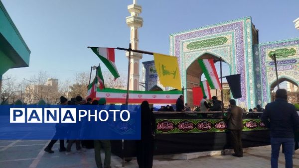 تشییع پیکر شهدای گمنام در بجنورد