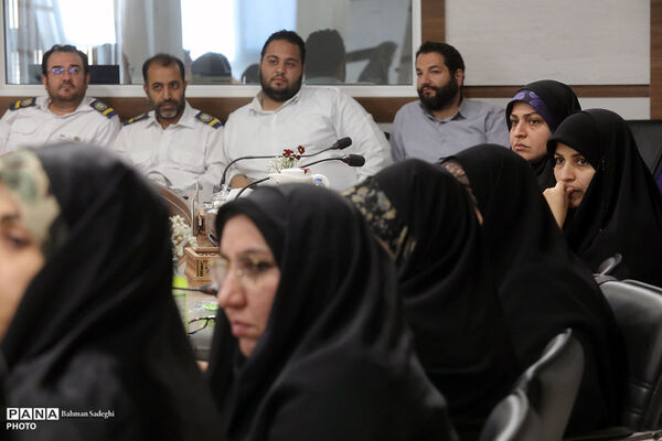 نشست رابطین مناطق شهر تهران با مدیر عامل خبرگزاری پانا