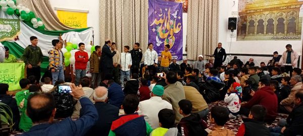 جشن باشکوه ولادت امام علی (ع) در روستای نقاب خلیل آباد