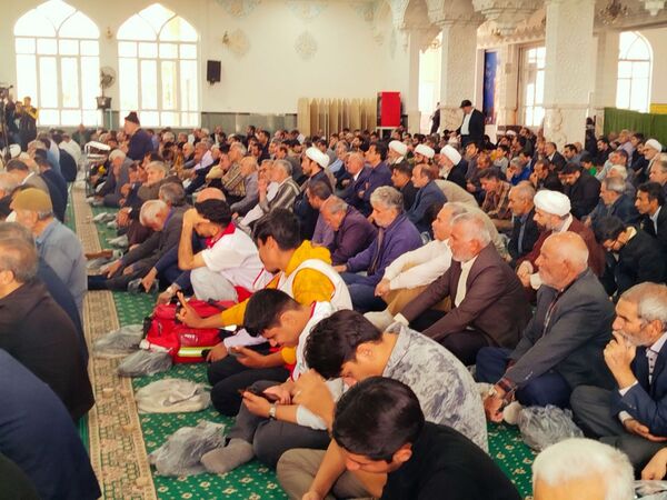 نماز عبادی سیاسی جمعه در شهرستان کاشمر 