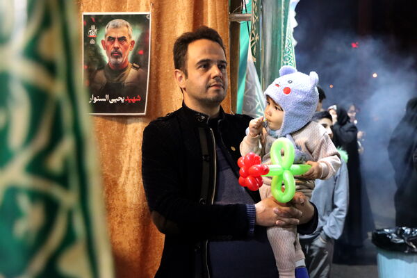 پذیرایی نوجوانان سید مرکز سلاله از منتظران ظهور در ایام فرخنده نیمه شعبان