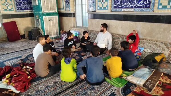 جلوه‌ای از لحظات ناب بندگی 