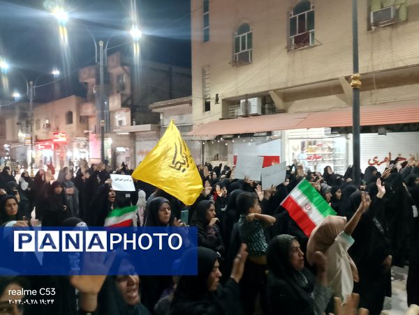 تجمع مردم رودان در محکومیت ترور شهید سیدحسن نصرالله