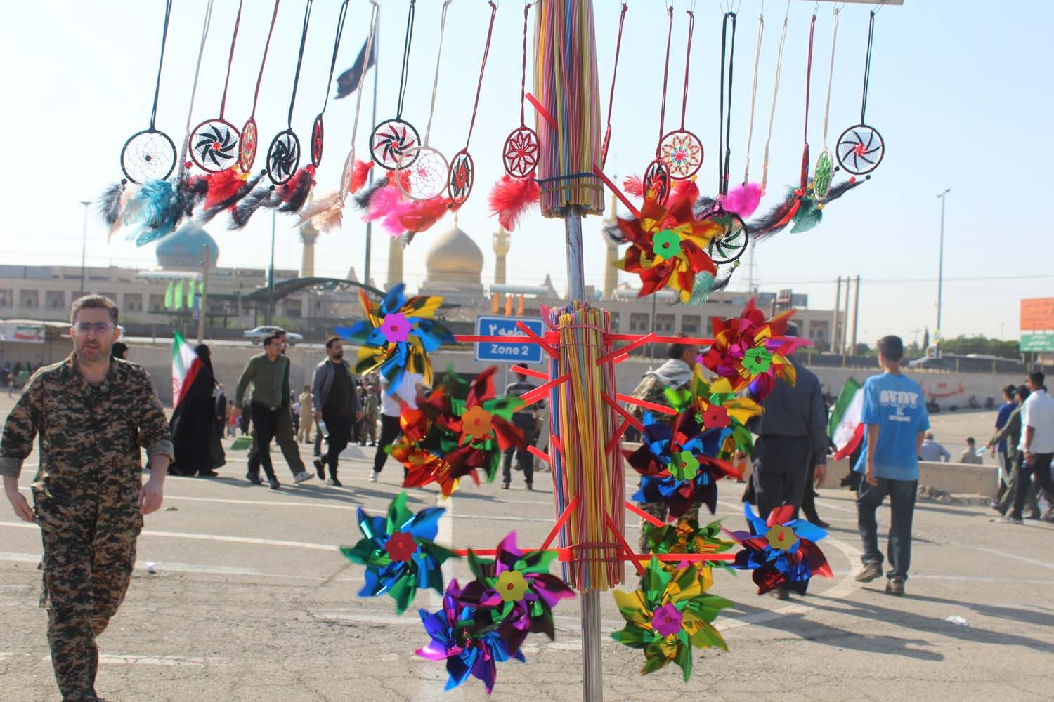 حضور کودکان و نوجوانان در مراسم سالگرد ارتحال حضرت امام(ره)