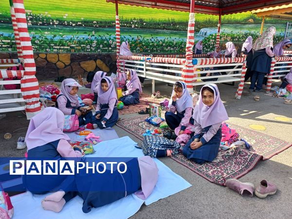 برگزاری اردوی حیاطی و جشن آخر سال در دبستان دخترانه شاهد تحقیقی ناحیه ۶
