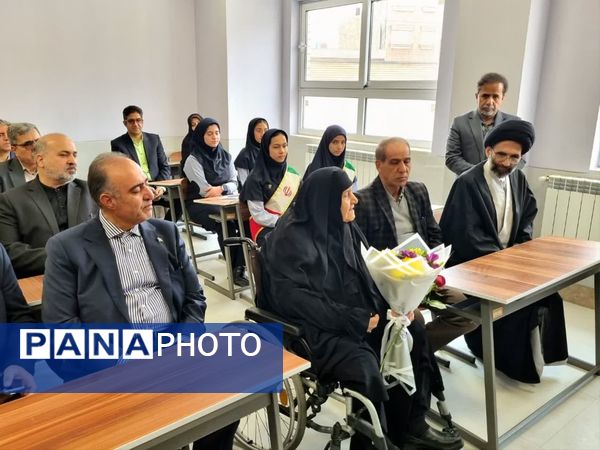مراسم افتتاحیه مدرسه خیرساز شهیدان بارفروش در کاشان