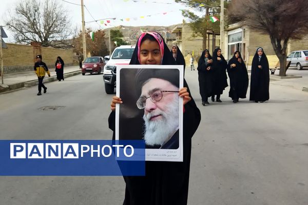 حضور گسترده مردم نیر در راهپیمایی ۲۲ بهمن