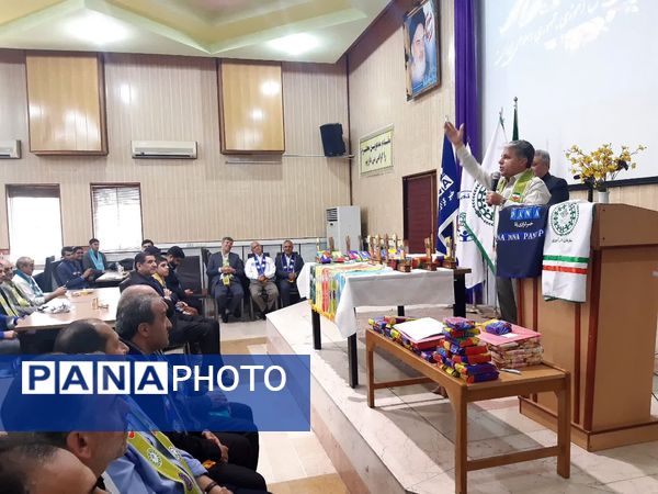 مراسم سالروز تأسیس سازمان دانش‌آموزی در مازندران