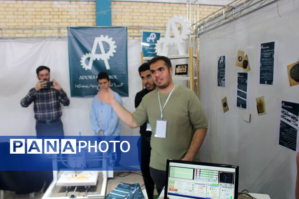 چهارمین جشنواره خلاقیت و دست‌سازه هنرستان قدس قم