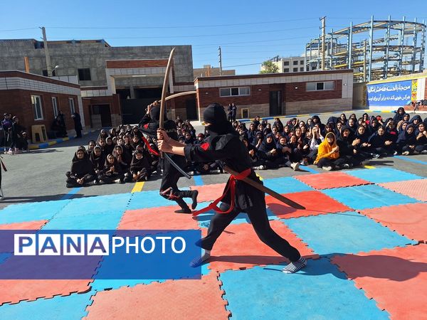 برگزاری المپیاد درون مدرسه‌ای دبیرستان دخترانه شهید سید‌حسن نصرالله ناحیه 2 کرج  