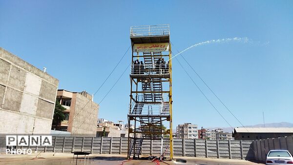 آخرین روز از دوره آموزش آتشنشانی داوطلب ویژه آقایان در نیشابورـ۲