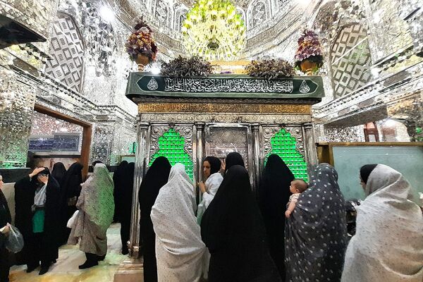 حال و هوای حرم  شاه‌‌عبدالعظیم حسنی در چهلم شهدای خدمت
