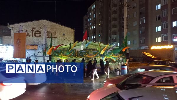 شور و شوق مهدوی در خیابان‌های مراغه