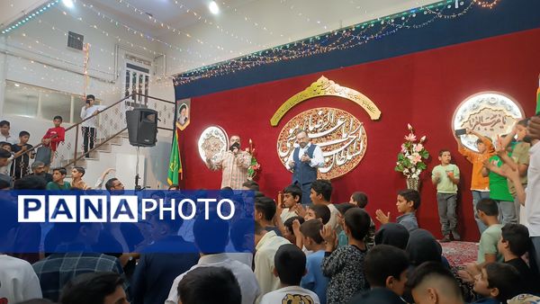 جشن میلاد امام رضا (ع) در مسجد الرضای نیشابور 