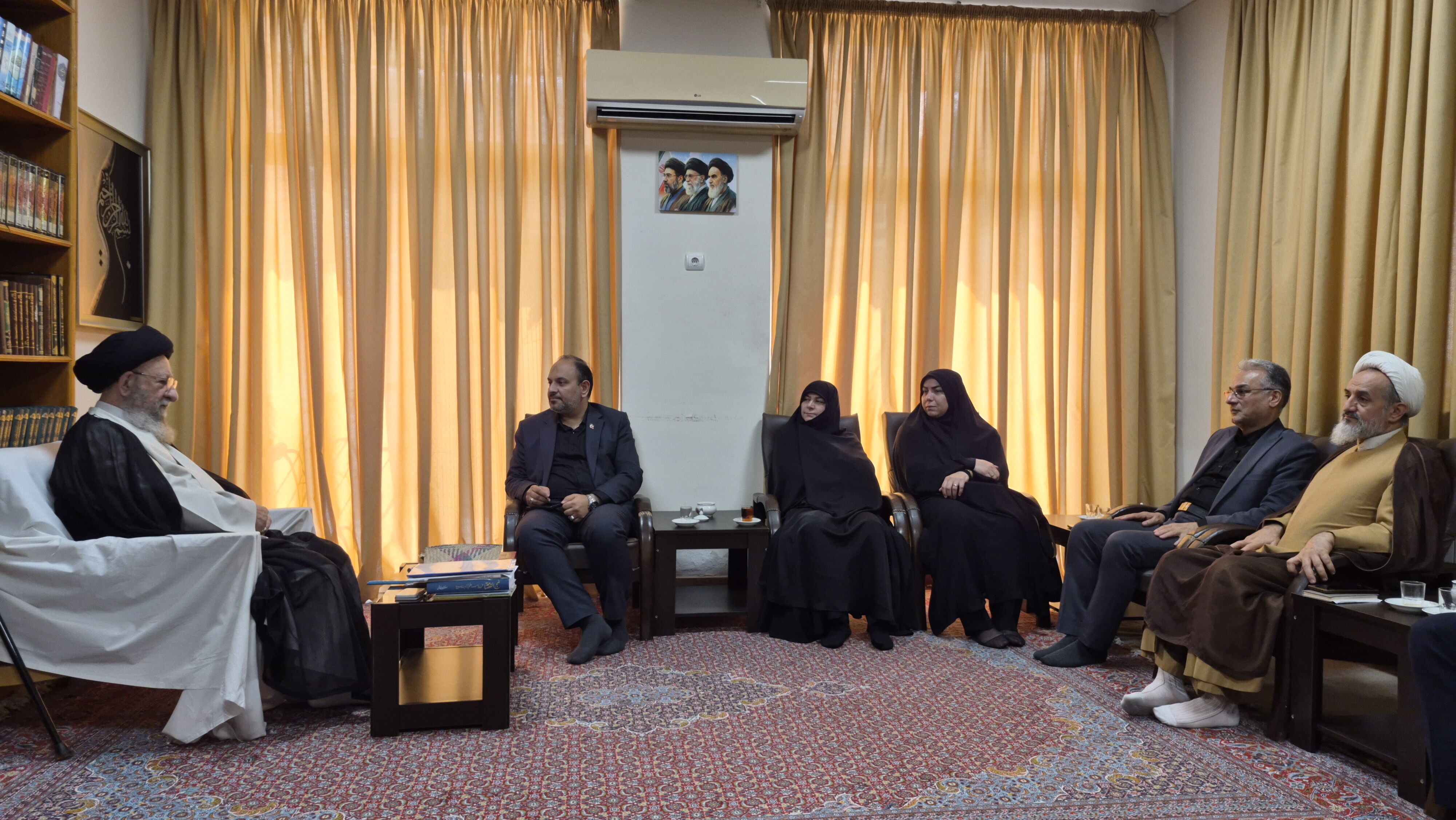 دیدار معاون پرورشی و فرهنگی وزیر آموزش و پرورش با نماینده ولی‌فقیه در استان گلستان