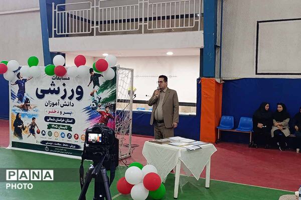 شور و نشاط ورزشی دانش‌آموزان دختران خراسان شمالی در قاب اختتامیه تابستانی