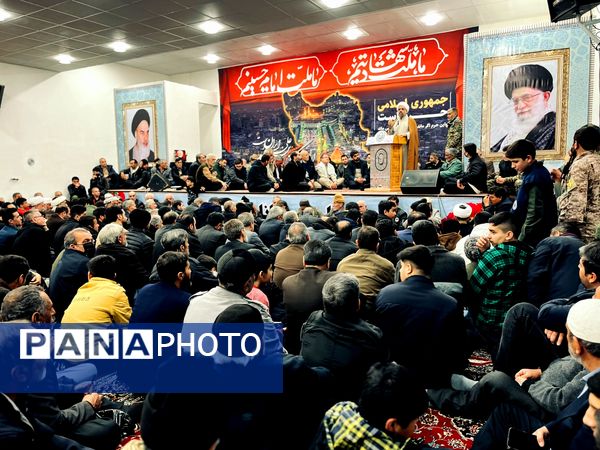 مراسم پنجمین سالگرد شهادت سردار سلیمانی در ناحیه سپاه سملقان