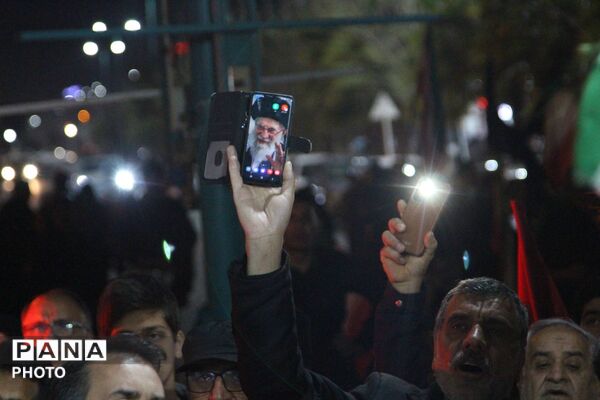 عزاداری هیات‌های امامشهر یزد در سوگ رهبر کبیر انقلاب اسلامی