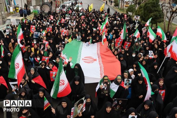 حضور مردم ماهدشت در راهپیمایی روز قدس 