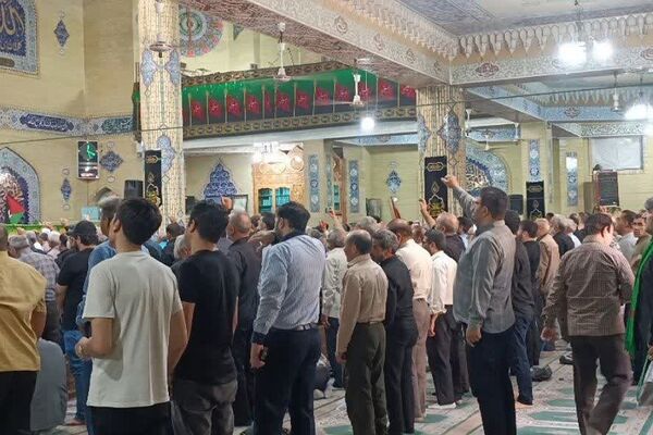 راهپیمایی مردم ولایتمدار ورامین در محکومیت ترور  شهید اسماعیل هنیه