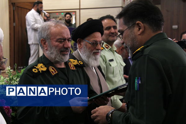 آیین تودیع و معارفه فرمانده سپاه الغدیر یزد