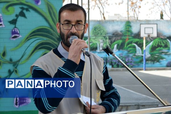 عطر رضوی در جشن نیمه شعبان مدرسه حکمت