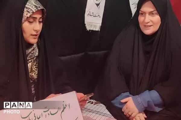 برپایی موکب «سلام شهید» به همت حوزه ۵۰۲ بسیج دانش آموزی ناحیه دو شهرری 