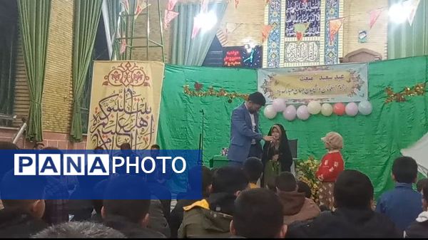 جشن عید مبعث پیامبر در حسینیه شهر بار نیشابور