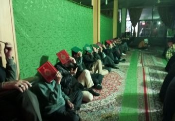 برگزاری مراسم احیا در شب دوم قدر  در مسجد ابوالفضلی نیشابور 