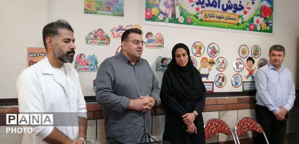 سلامت و پویایی در قاب مدرسه شهید تکزارع