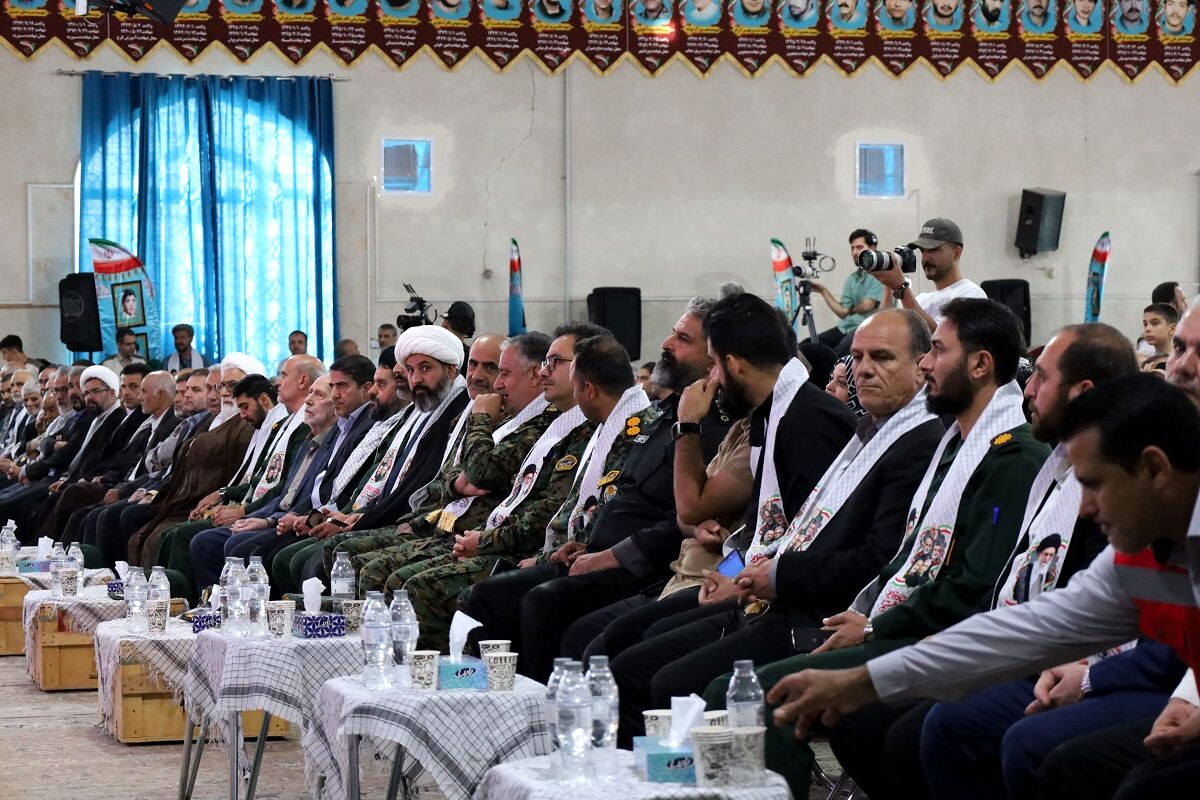 برگزاری اجلاسیه ۲۴۲ شهید محمدشهر درمصلی محمدشهر کرج 
